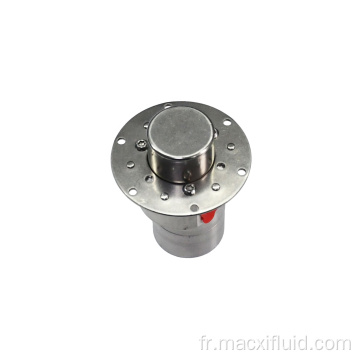 Tête de pompe à pression magnétique miniature